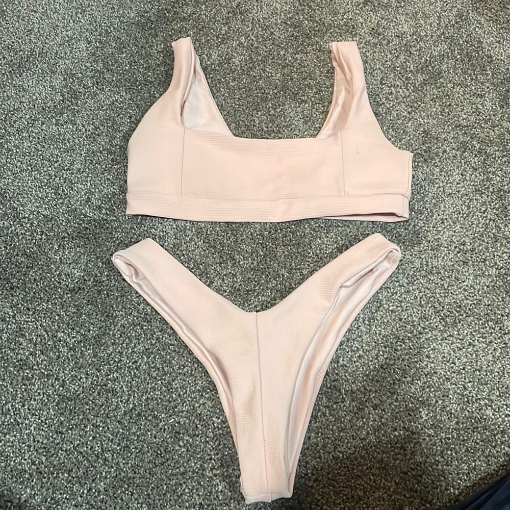 Pink bikini